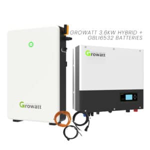 Growatt SPH3600-BL-UP + 6.5kWh Battery Bundle