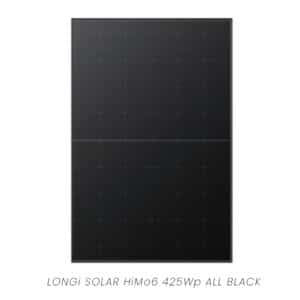 LONGi Solar HiMo6 425Wp Mono All Black Solar Panel LR5-54HTB-425M