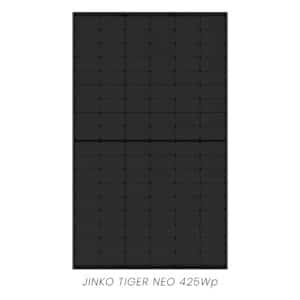 Jinko Tiger Neo 425Wp All Black Solar Panel JKM425N-54HL4R-B