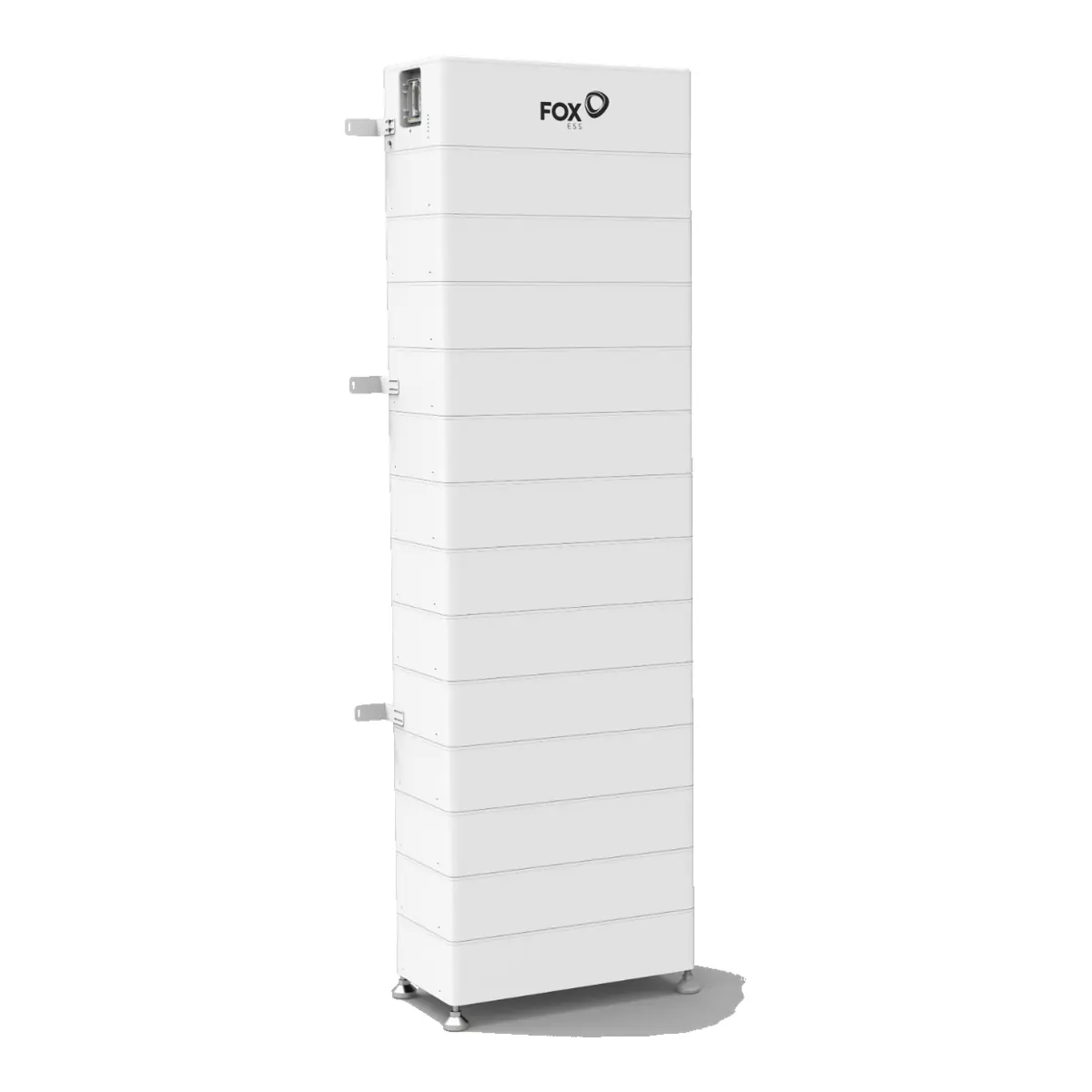 Fox ESS CQ7 14-battery high-capacity storage system, right-side view