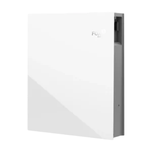 Fox ESS ET10 expansion battery, front and side view